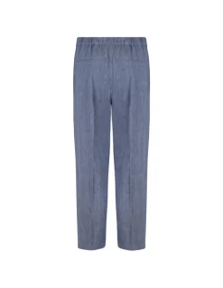 Linen blend pants