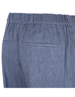 Linen blend pants