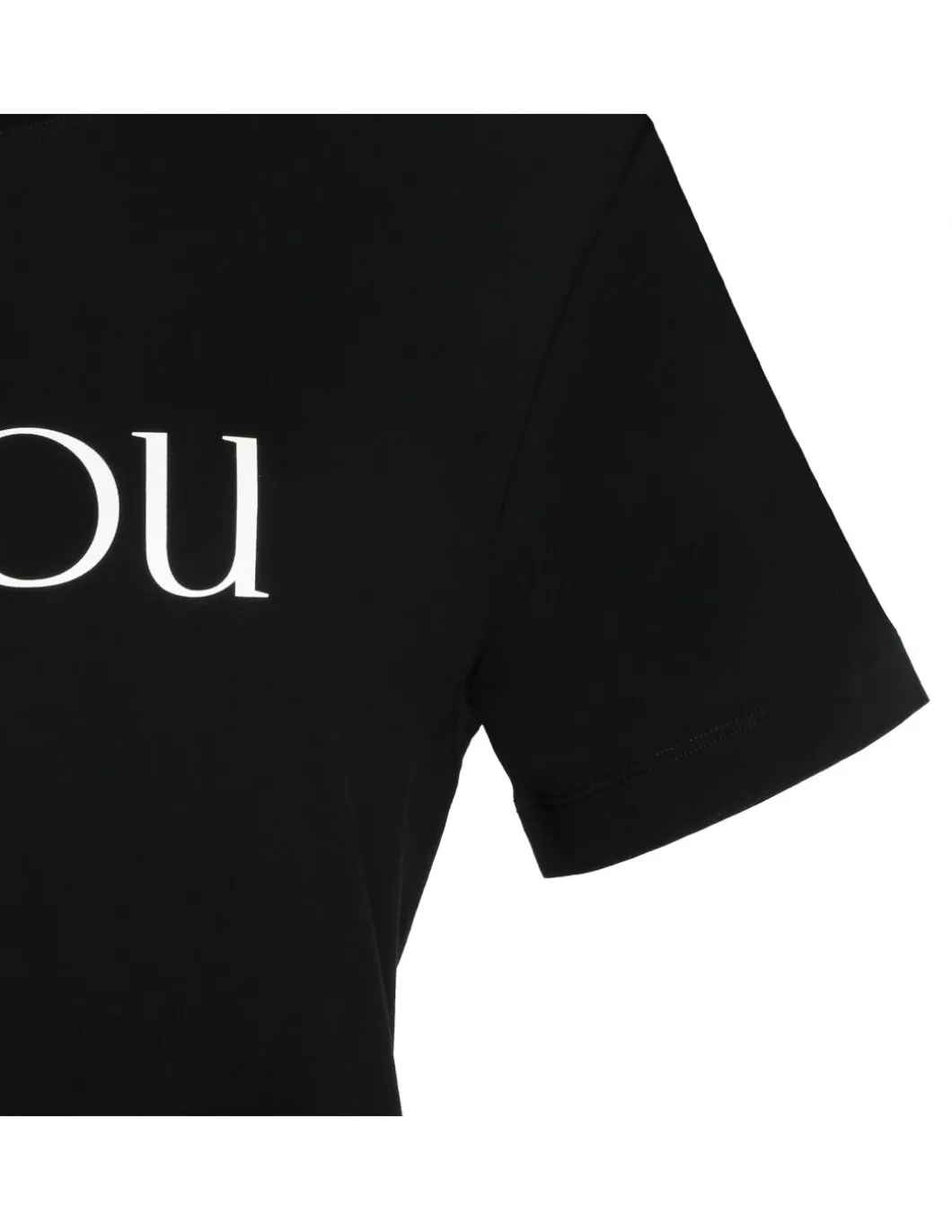Logo black T-shirt