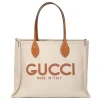 Logo canvas handbag