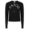 Logo jacquard sweater