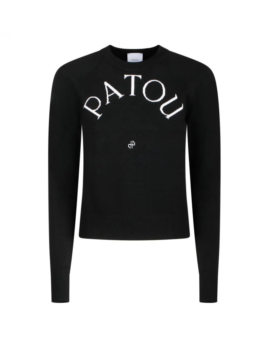 Logo jacquard sweater