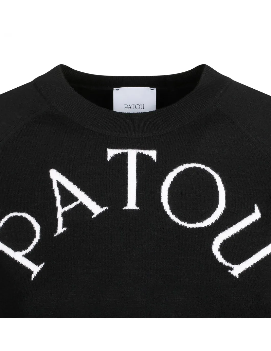 Logo jacquard sweater