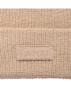 Logo-embroidered beanie