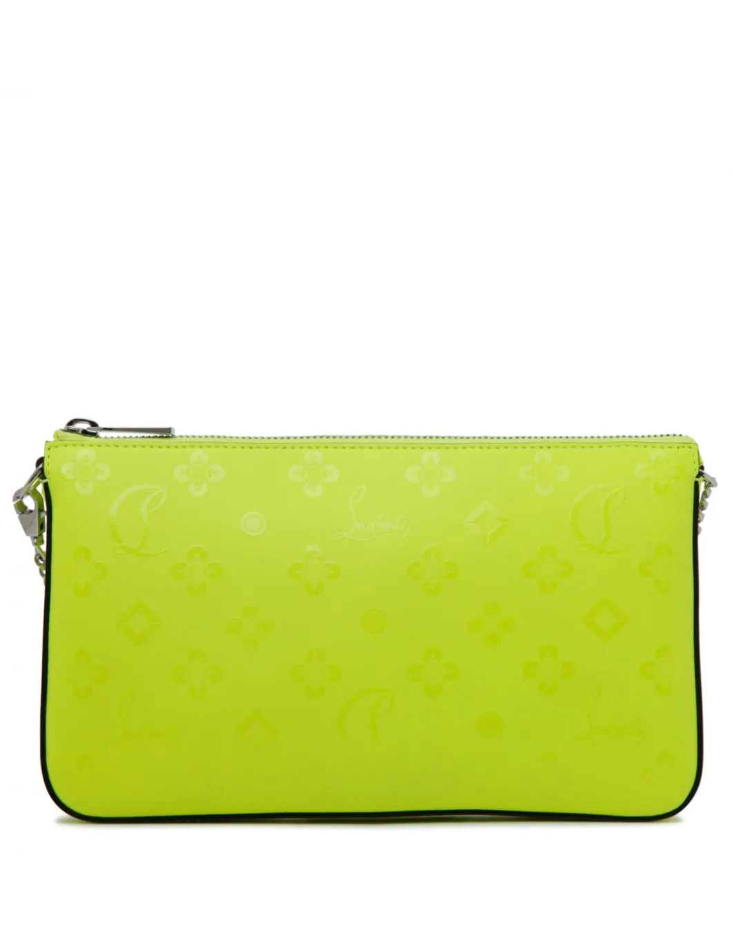Loubila fluo yellow pouch