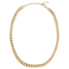 Medium curb chain necklace