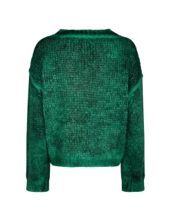 Mint green alpaca blend sweater