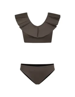 Montaigne taupe bikini set