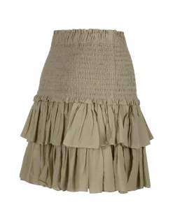 Naomi cotton voile mini skirt