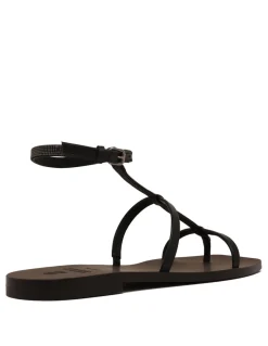 Nappa leather sandals