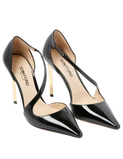 Newton patent leather pumps