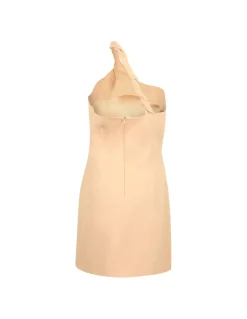 Nude cady dress