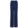 Oltremare blue crepe pants