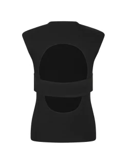 Open back top