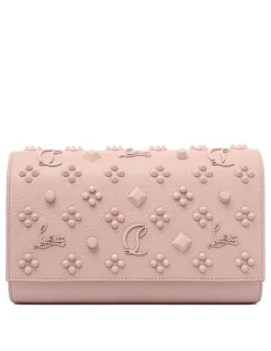 Paloma leather clutch