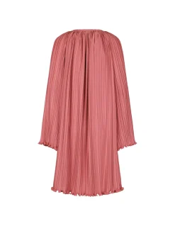 Pleated knee length dress