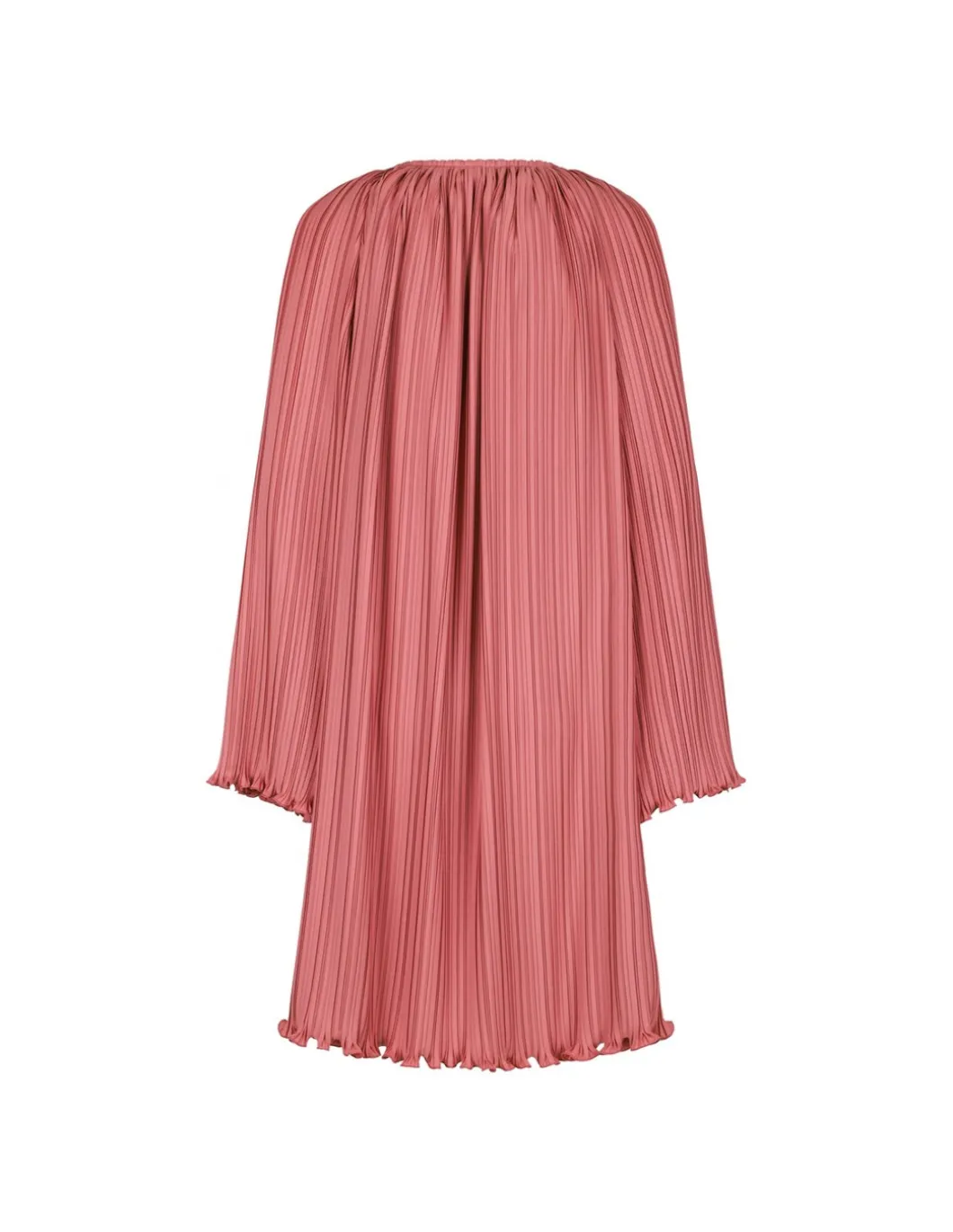 Pleated knee length dress