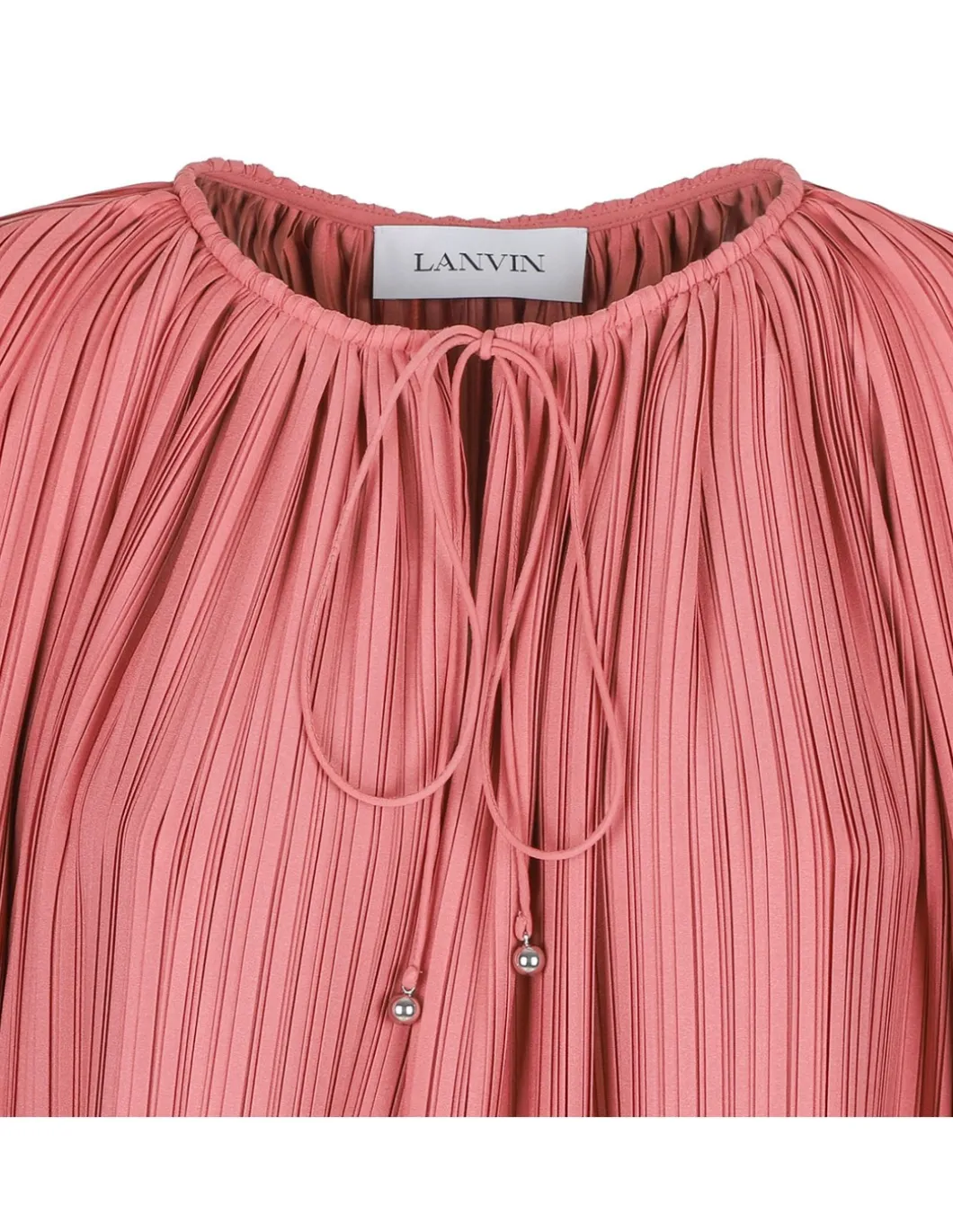Pleated knee length dress