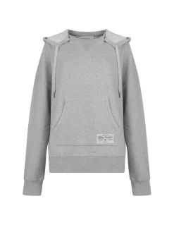 Printed back hoodie