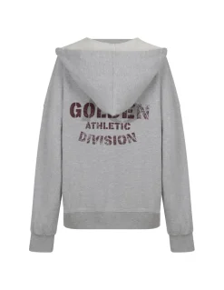 Printed back hoodie