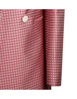 Printed double-breasted tailored jacket