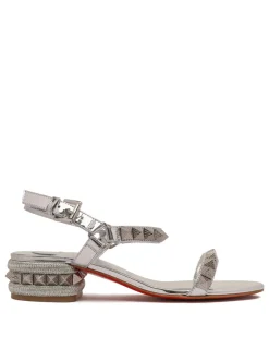 Pyrasand 30 specchio leather sandals