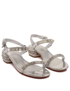Pyrasand 30 specchio leather sandals