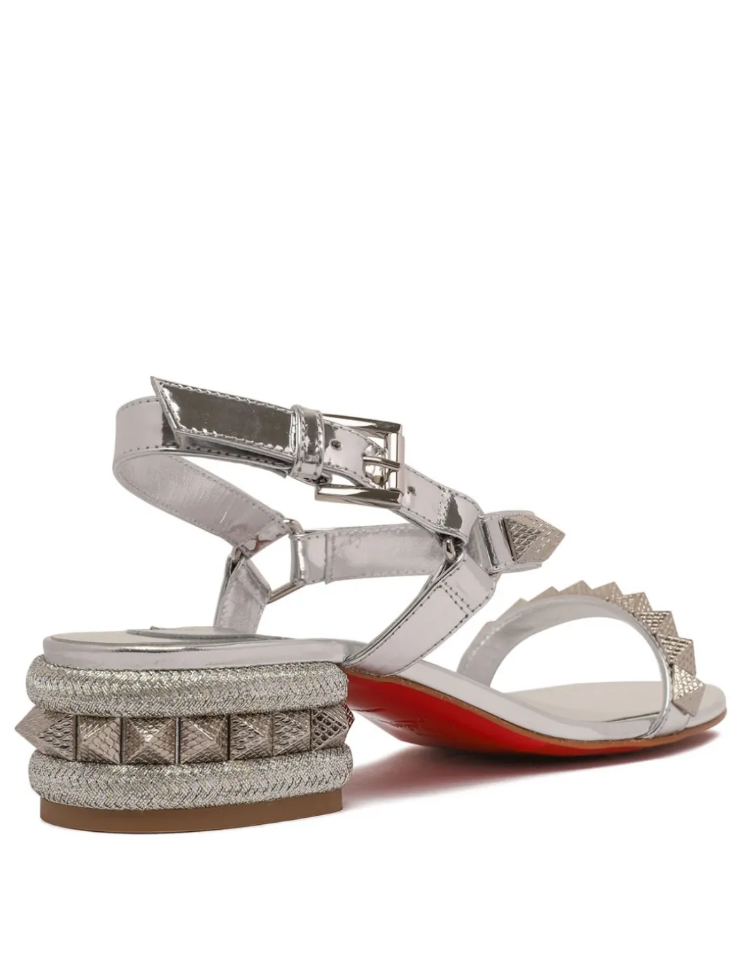 Pyrasand 30 specchio leather sandals
