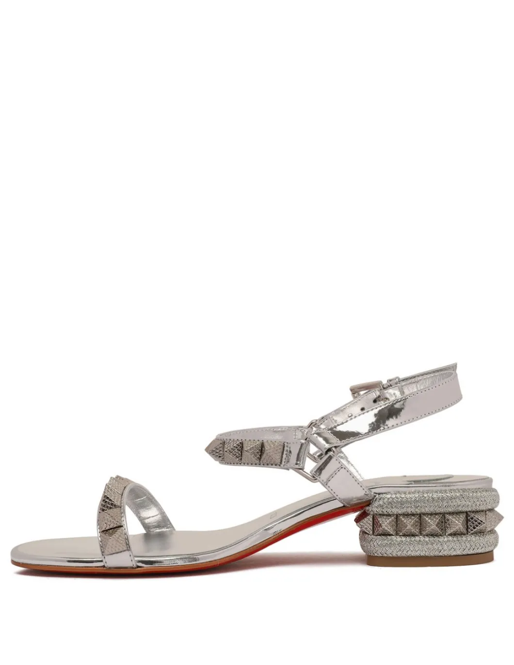 Pyrasand 30 specchio leather sandals