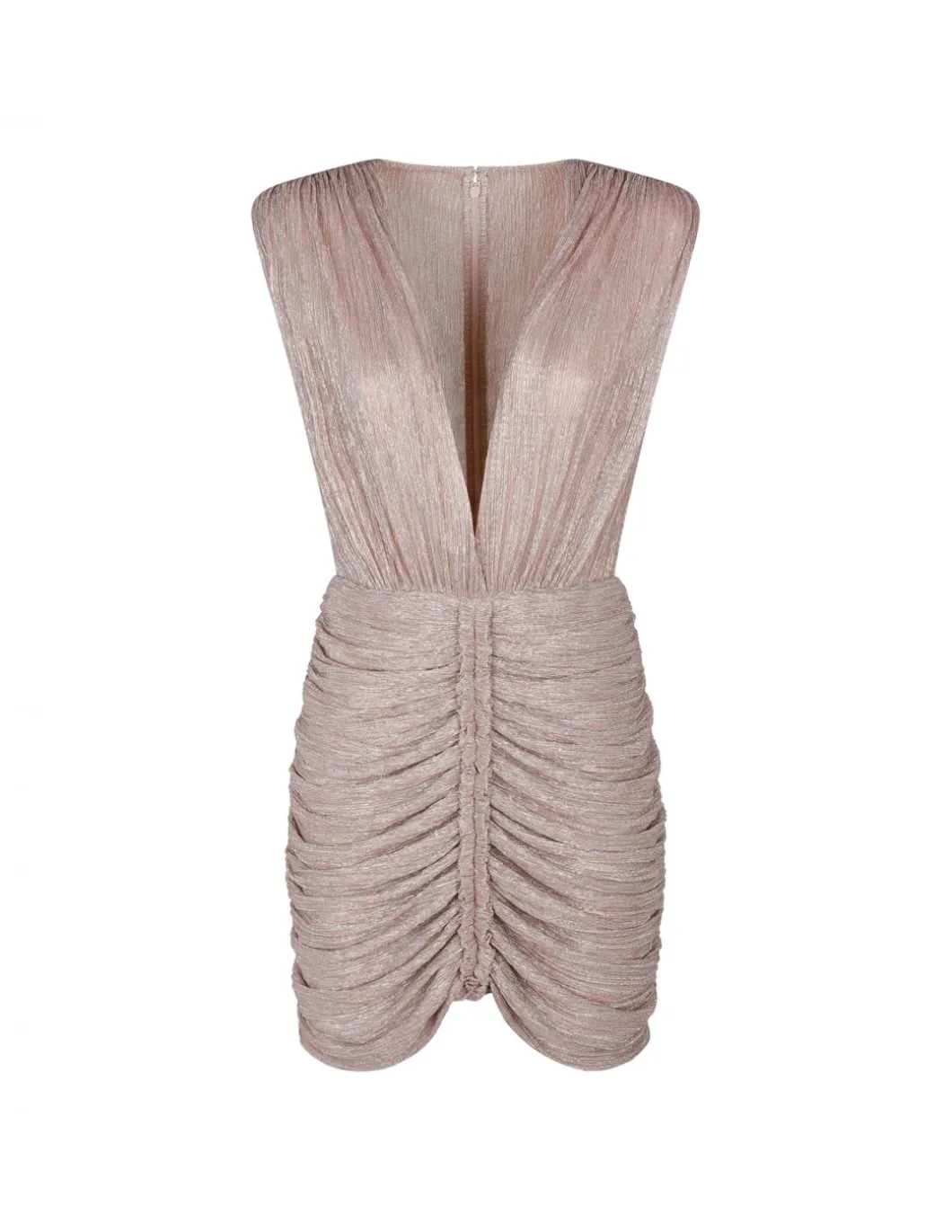 Rampling metallic jersey mini dress