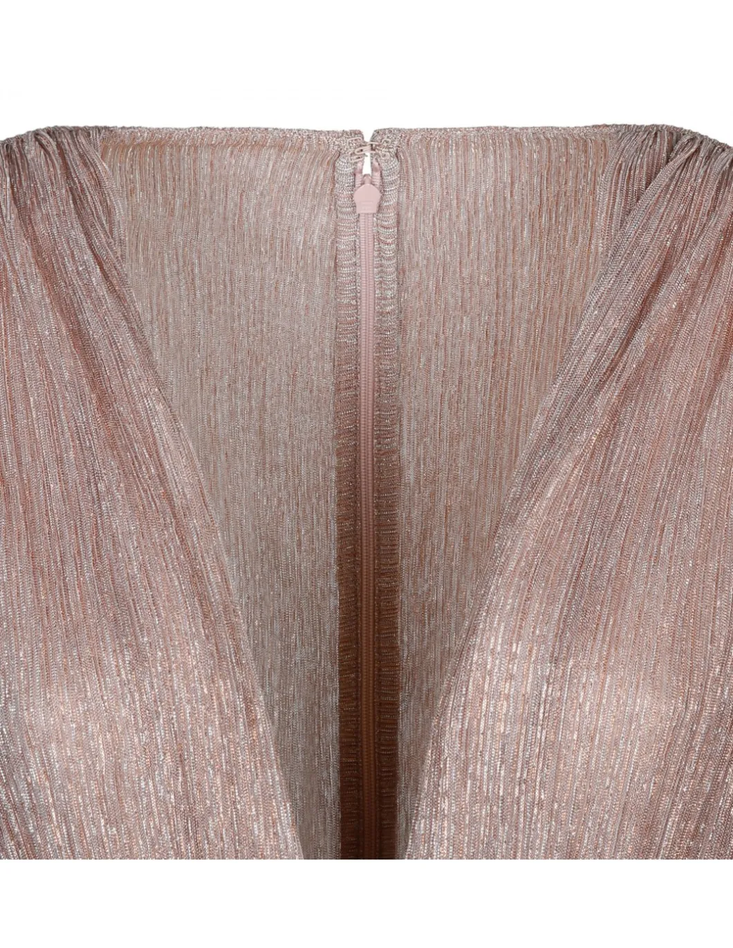 Rampling metallic jersey mini dress