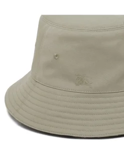 Reversible cotton blend bucket hat
