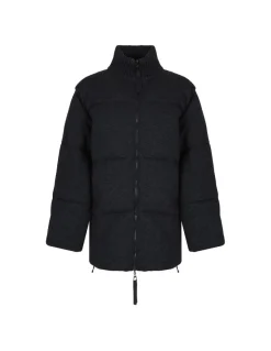Reversible puffer jacket