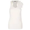 Rib-knit tank top