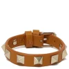 Rockstud leather bracelet