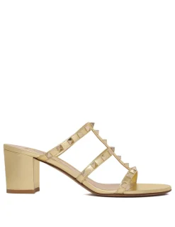 Rockstud slide sandals