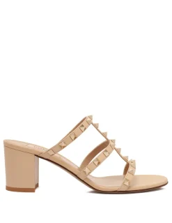 Rockstud slide sandals