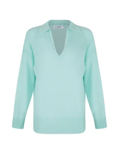 Romeo cashmere polo sweater