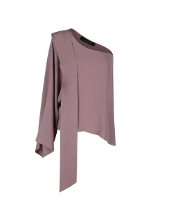 Rose one shoulder blouse