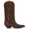 Santa Fe brown leather boots
