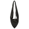 Scarf bag in leather