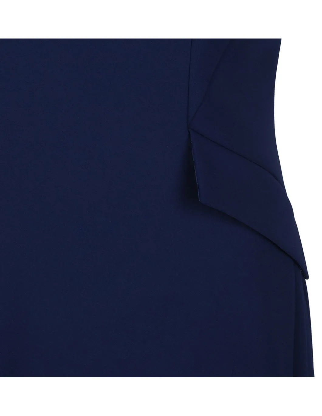 Sheath dress with brooch