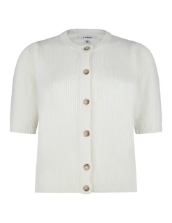 Shrunken cashmere cardigan