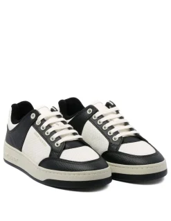SL61 white and black sneakers