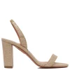 So Nude 85 block sandals