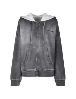 Sprayed effect hoodie
