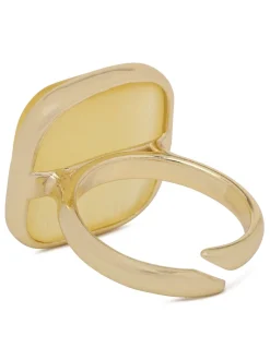 Square yellow ring