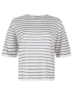 Striped boyfriend Tee