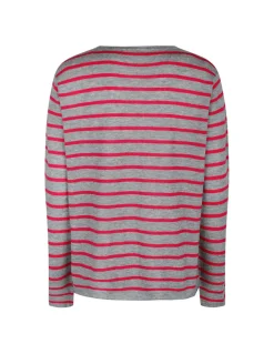 Striped cashmere sweater