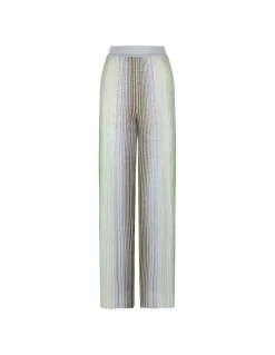 Striped palazzo pants